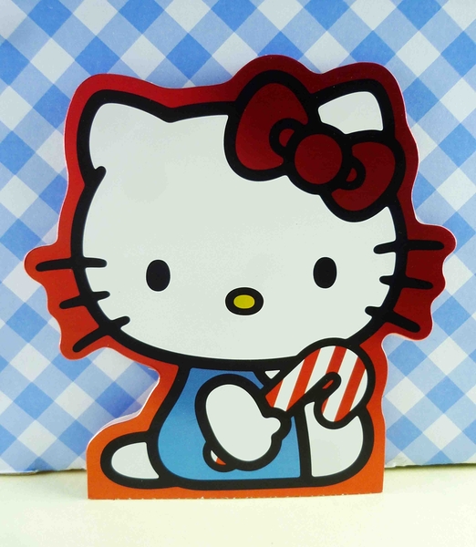 【震撼精品百貨】hello kitty 凱蒂貓~kitty貼紙-附造型卡