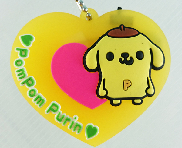 【震撼精品百貨】Pom Pom Purin 布丁狗~吊飾_愛心