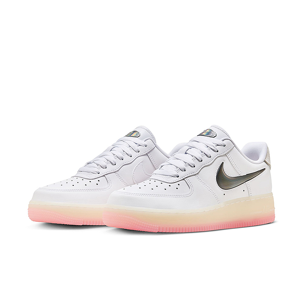 NIKE Wmns Air Force 1 Low 休閒鞋 白 漸層底 女鞋 龍年 CNY新年 FZ5741-191