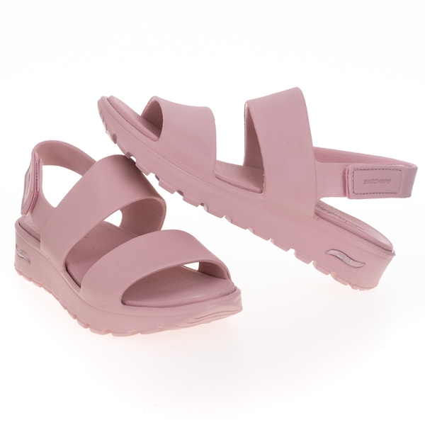 Skechers 涼鞋 Arch Fit Footsteps-Day Dream 女鞋 粉紅色 夏日 防水 可調節 涼拖鞋 111380BLSH product thumbnail 7