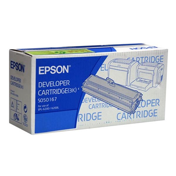 EPSON 愛普生 C13S050167 原廠黑色碳粉匣 適用 PL-6200/6200L