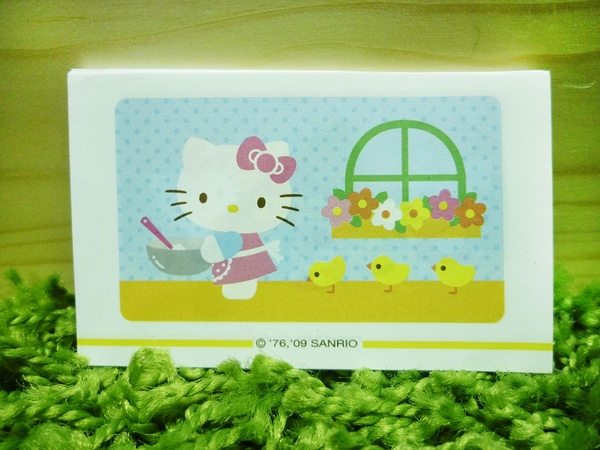 【震撼精品百貨】Hello Kitty 凱蒂貓~便條-煮飯~黃【共1款】