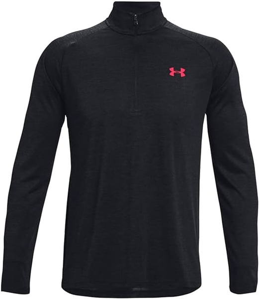 Under Armour 男拉鍊圓領長袖衫