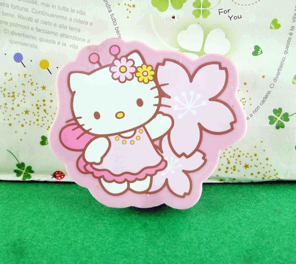 【震撼精品百貨】Hello Kitty 凱蒂貓~造型橡皮擦-粉櫻花