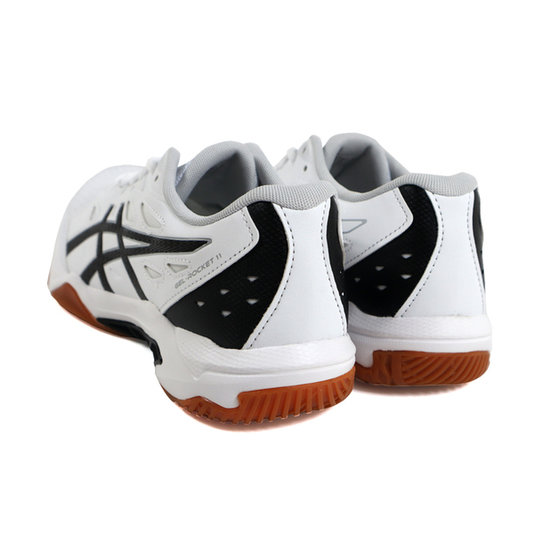 亞瑟士 ASICS GEL-ROCKET 11 運動鞋 排羽球鞋 白色 男鞋 1071A091-101 no663 product thumbnail 3