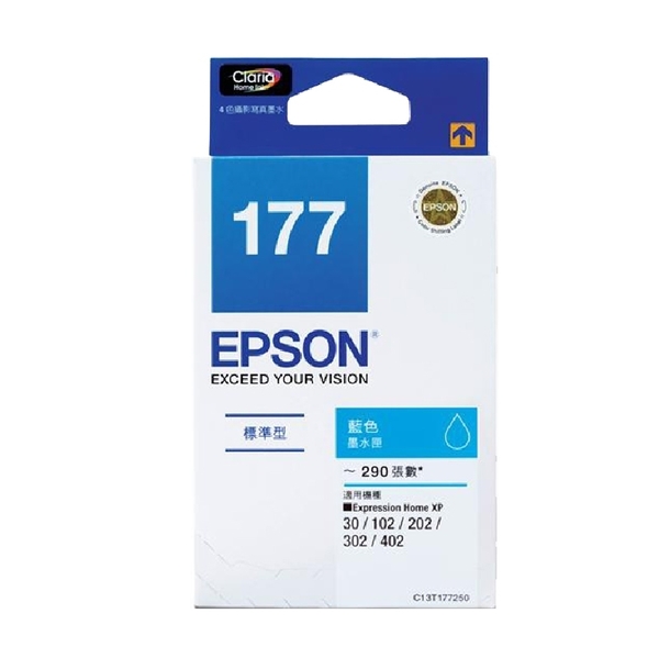 EPSON T177250 T177 原廠藍色墨水匣 適用於XP30 XP102 XP202 XP302 XP402 XP225 XP422 product thumbnail 2