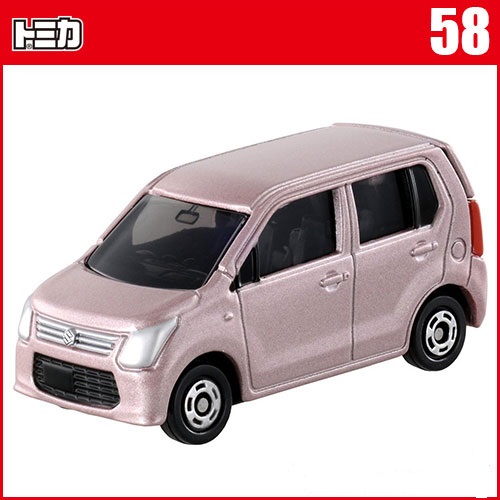 【震撼精品百貨】 TOMICA多美~TOMICA 多美小汽車NO.58 SUZUKI WAGON R粉*47109 product thumbnail 2