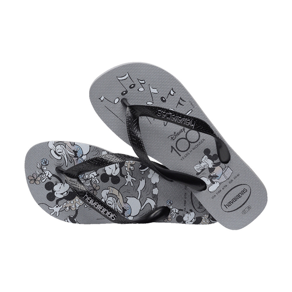 HAVAIANAS 哈瓦仕 鐵灰 迪士尼100周年 夾腳拖 中性 41486185178U product thumbnail 4