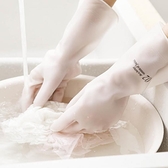 洗碗手套女家用廚房耐用防水家務清潔勞保耐磨洗衣服丁晴橡膠手套