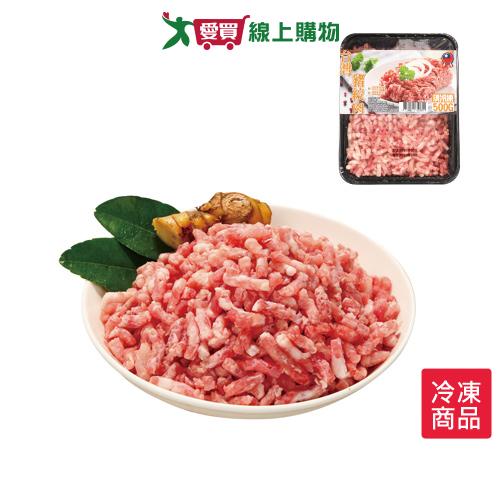 台灣豬絞肉500G/盒【愛買冷凍】