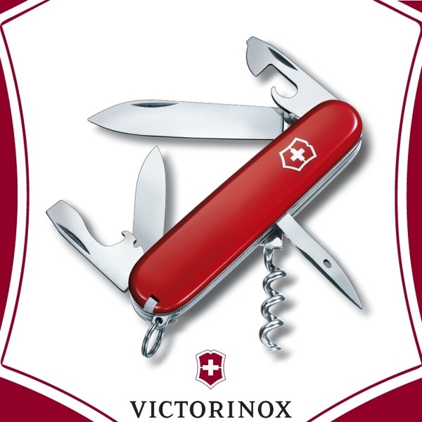 【VICTORINOX 維氏 瑞士 Spartan 9.1cm 瑞士刀《紅》】1.3603/工具鉗/摺疊刀/登山/露營