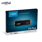Micron 美光 Crucial P3 Plus 1000GB SSD (PCIe 4.0 M.2) 固態硬碟 CT1000P3PSSD8