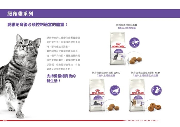 『寵喵樂旗艦店』免運 法國皇家S37 結紮貓飼料 -2KG product thumbnail 2
