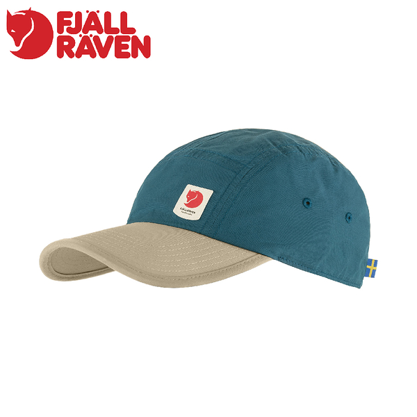 【Fjallraven 小狐狸 High Coast Wind Cap 棒球帽《深海藍/化石》】F12100004/鴨舌帽