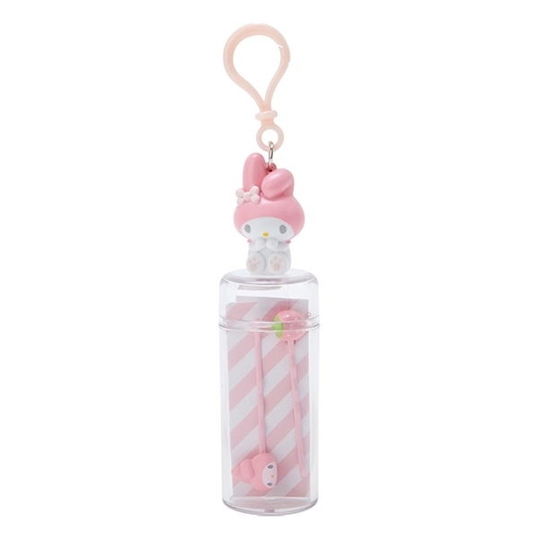 【震撼精品百貨】My Melody_美樂蒂~日本三麗鷗Sanrio 美樂蒂 鐵製造型髮夾4入組附罐*39334