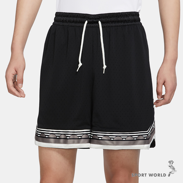 NIKE 男 短褲 運動 籃球 Giannis 希臘怪物 字母哥 Dri-FIT 黑 DQ5657-010