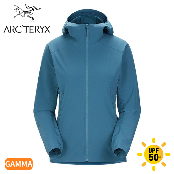 ARC'TERYX 始祖鳥女Gamma 輕量軟殼外套《寧靜綠》】X000006697