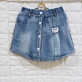 棒棒糖童裝(B122059)夏女大童鬆緊腰水藍色牛仔裙褲 120-165