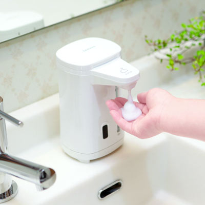 【麗室衛浴】日本 SARAYA ELEFOAM 感應式給皂機 泡沫製造洗手機 L-411
