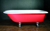 【麗室衛浴】BATHTUB WORLD 高級獨立式鑄鐵浴缸 H-522 137.2*76.5*H61CM product thumbnail 5