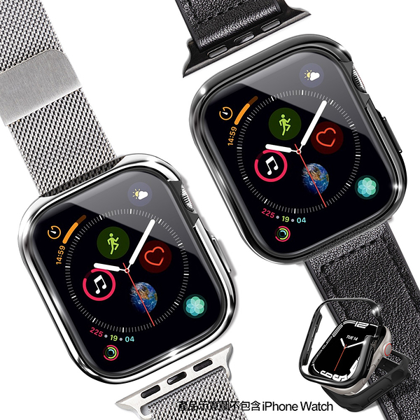 SwitchEasy Odyssey Glossy Edition 亮面金屬保護殼 for Apple Watch 7-45mm