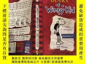 二手書博民逛書店diary罕見of a wimpy kid 一個懦弱的孩子的日記Y200392