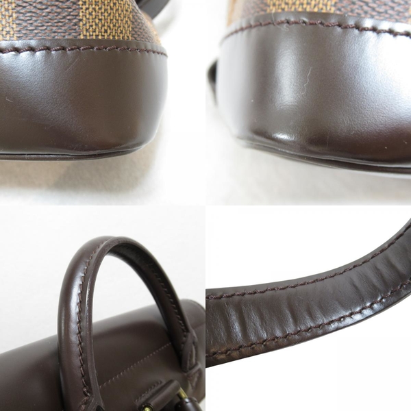 【二手名牌BRAND OFF】LOUIS VUITTON LV 路易威登 棕色 棋盤格 PVC塗層帆布 SOHO 後背包 N51132 product thumbnail 9