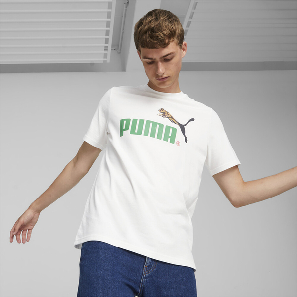 PUMA 短T 流行系列 NO.1 白綠 75周年 短袖 T恤 中性 62218202 product thumbnail 5