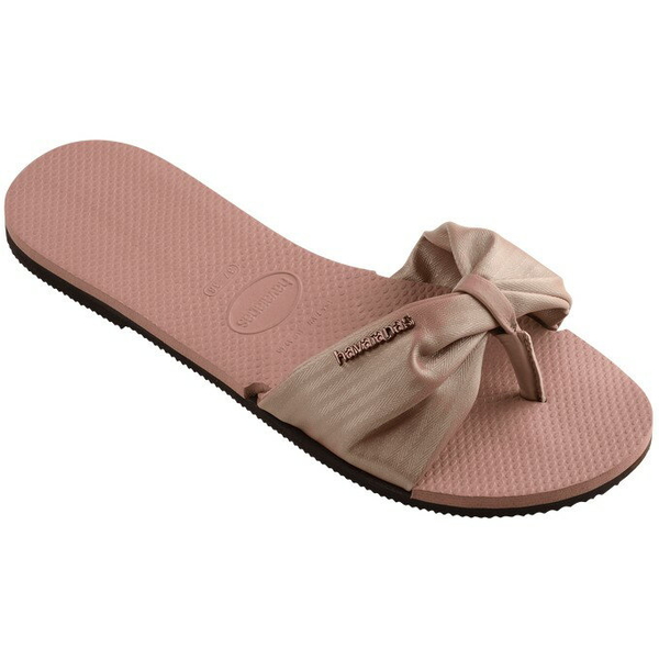 havaianas 哈瓦士 巴西人字拖 女款 You St Tropez Lush flats 粉 拖鞋 夾腳拖【南風百貨】 product thumbnail 4