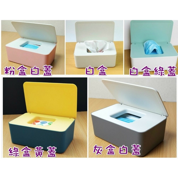 台灣現貨 口罩收納盒 衛生紙盒 濕紙巾盒 收納盒 口罩盒 product thumbnail 2