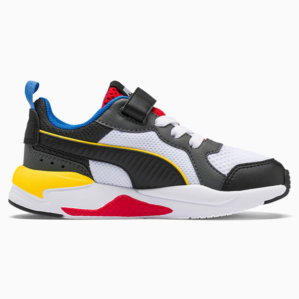 PUMA X-Ray AC PS 童鞋 中童 休閒 網布 透氣 拼接 黑 白 紅【運動世界】 37292103 product thumbnail 3