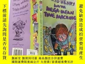 二手書博民逛書店horrid罕見henry and the mega mean time machine 可怕的亨利和超級機 器