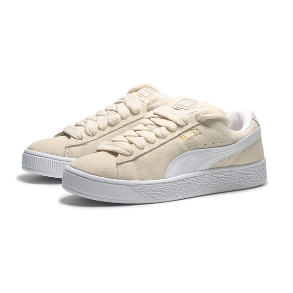 PUMA 休閒鞋 SUEDE XL 米白 經典 滑板鞋 女 39520509