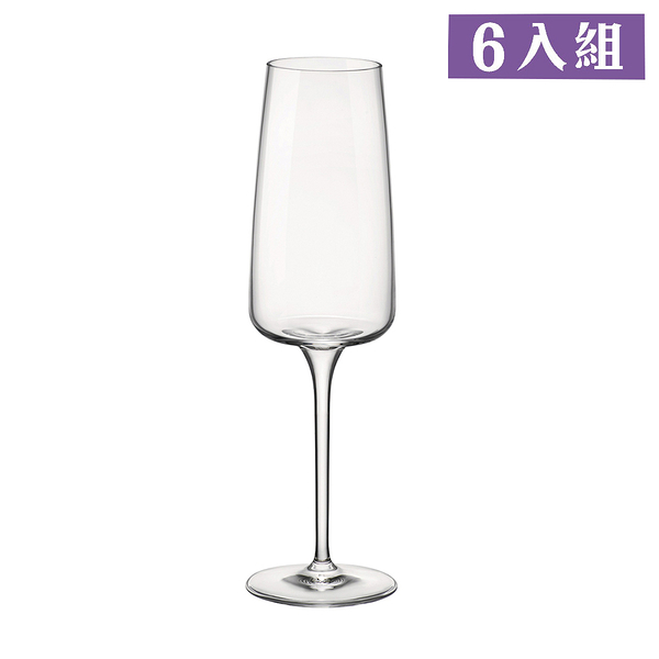 義大利Bormioli Rocco NEXO 水晶香檳杯262ml-6入組