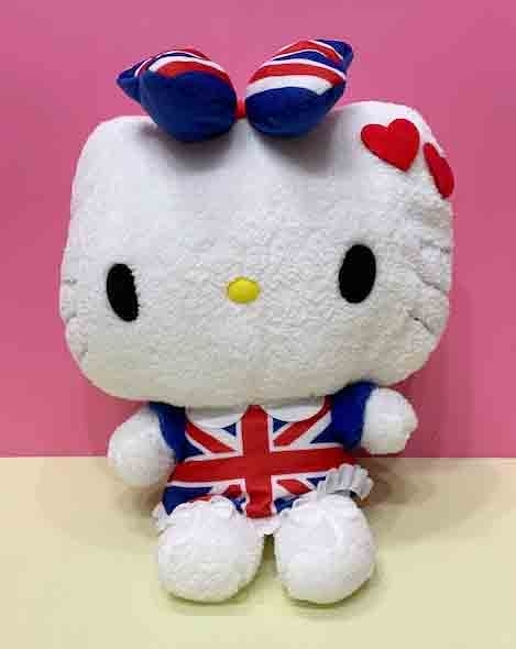 【震撼精品百貨】Hello Kitty 凱蒂貓~絨毛娃娃~英國*37216