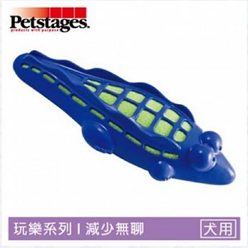 ☆御品小舖☆ 美國 Petstages啾啾彈力鱷魚-1205-L (幼/成/老犬)   寵物互動 吸引追逐 寵物狗玩具