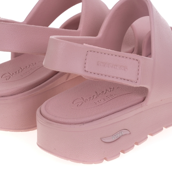 Skechers 涼鞋 Arch Fit Footsteps-Day Dream 女鞋 粉紅色 夏日 防水 可調節 涼拖鞋 111380BLSH product thumbnail 3