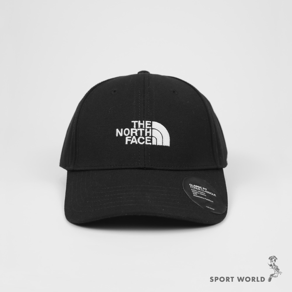 The North Face 北臉北面老帽帽子經典刺繡黑NF0A4VSVKY4 | 棒球帽