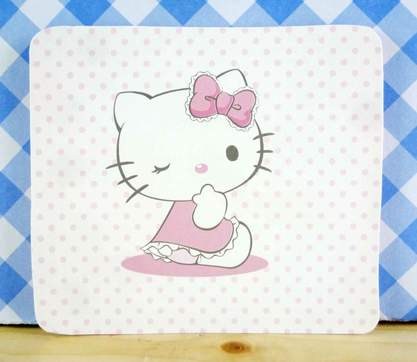 【震撼精品百貨】Hello Kitty 凱蒂貓~kitty小卡片~KITTY側坐