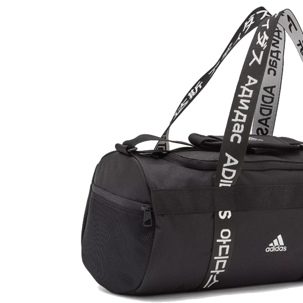 Adidas Duffel 黑色 手提包 健身包 Small 單肩包 運動 慢跑 健身 手提袋 側背包 FJ9353 product thumbnail 4