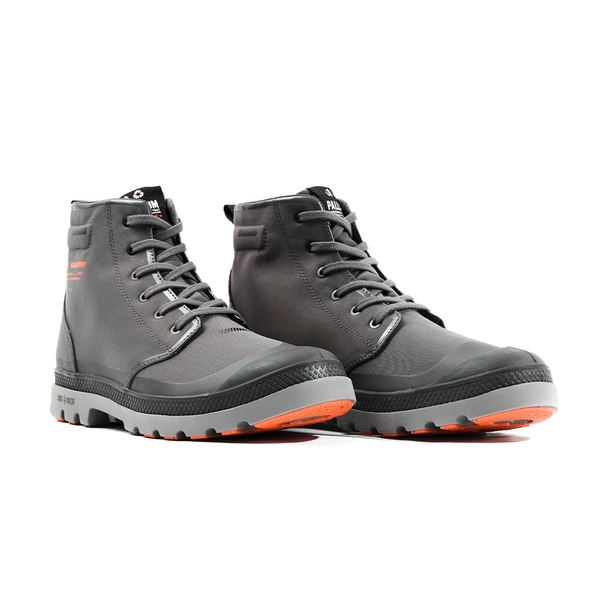 PALLADIUM PAMPA RCYCL LITE+ WP+ 再生科技 輕量 防水靴 休閒鞋 男 08848-006 灰 product thumbnail 2