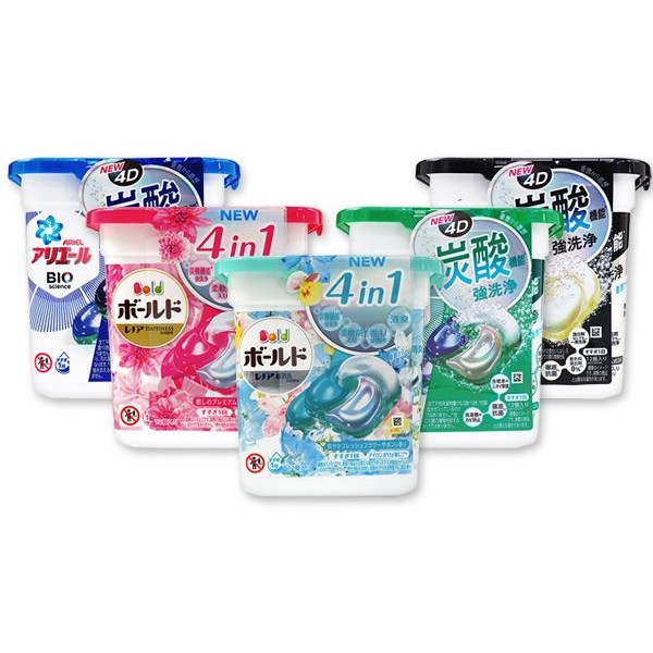 日本P&G 4D立體洗衣球(12顆)盒裝 款式可選【小三美日】