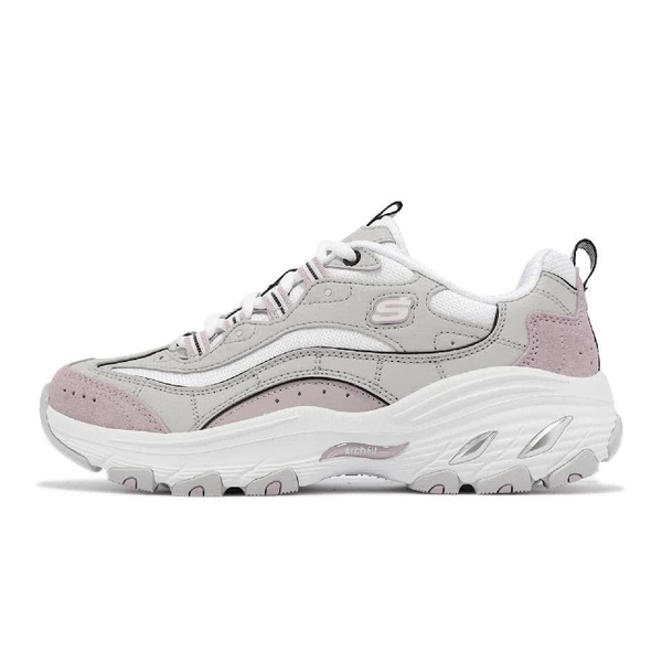 SKECHERS Arch Fit D Lites-Lucid Dreams 女 灰粉紅 足弓支撐 女健走 149805LGLV【KAORACER】 product thumbnail 2