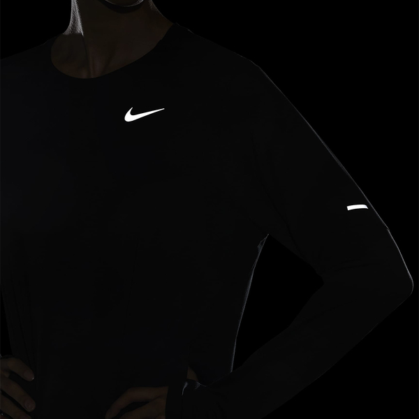 Nike Dri-FIT Element 男裝 長袖 慢跑 排汗 拇指孔 反光細節 黑【運動世界】DD4755-010 product thumbnail 7