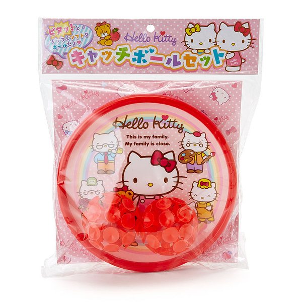 【震撼精品百貨】Hello Kitty 凱蒂貓~凱蒂貓 HELLO KITTY玩具吸盤球組