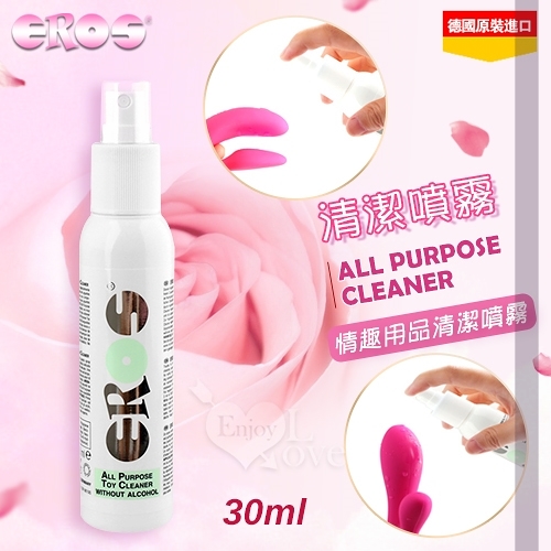 潤滑液 持久液 威而柔 德國Eros‧All PUrpose Cleaner 多用途情趣用品清潔噴霧 30ml