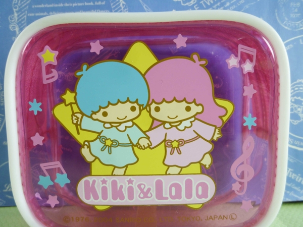 【震撼精品百貨】Little Twin Stars KiKi&LaLa 雙子星小天使~化妝包_透明_粉 product thumbnail 2