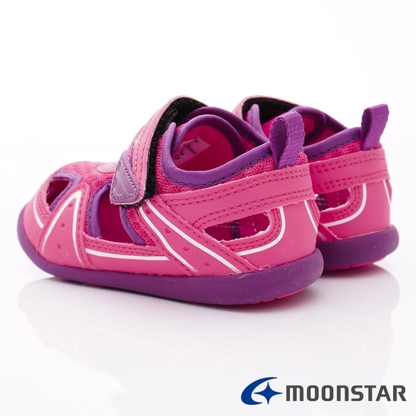 日本Moonstar機能童鞋 2E護趾學步涼鞋 1344桃(寶寶段) product thumbnail 5