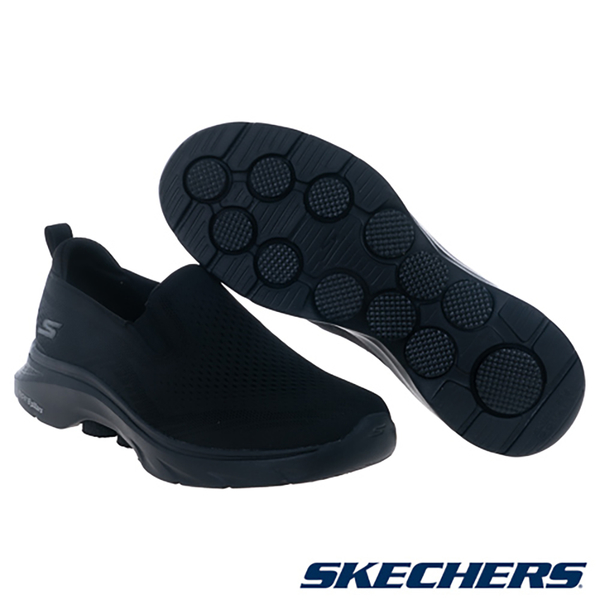 Skechers 男鞋 健走鞋 瑜珈鞋墊 GO WALK 7 黑【運動世界】216637BBK product thumbnail 6