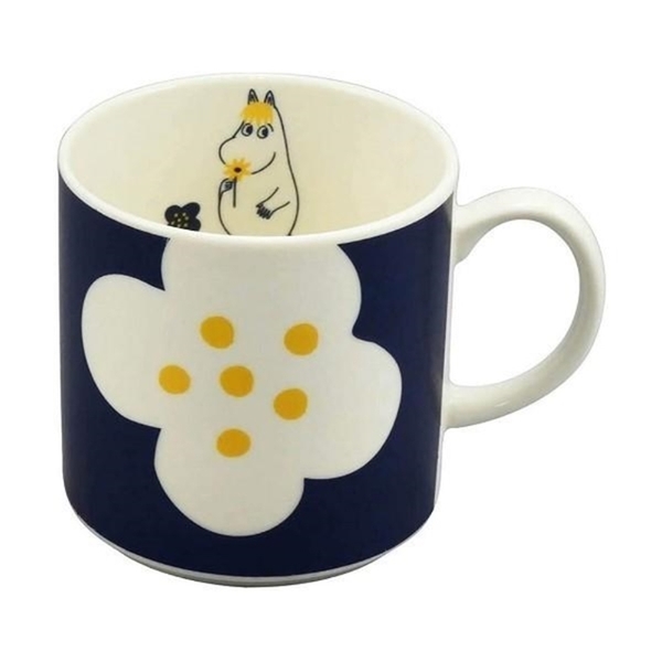 小禮堂 Moomin 陶瓷對杯組 350ml (紅藍款) 4979855-270622 product thumbnail 3
